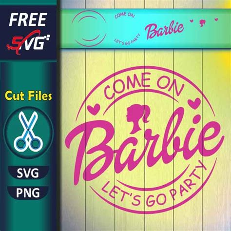 barbie head svg - Cut files for Cricut and Silhouette