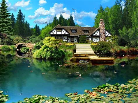 🔥 [40+] Lake Cabin Wallpapers | WallpaperSafari