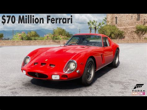 How to obtain Ferrari 250 GTO 1962 in Forza Horizon 5?