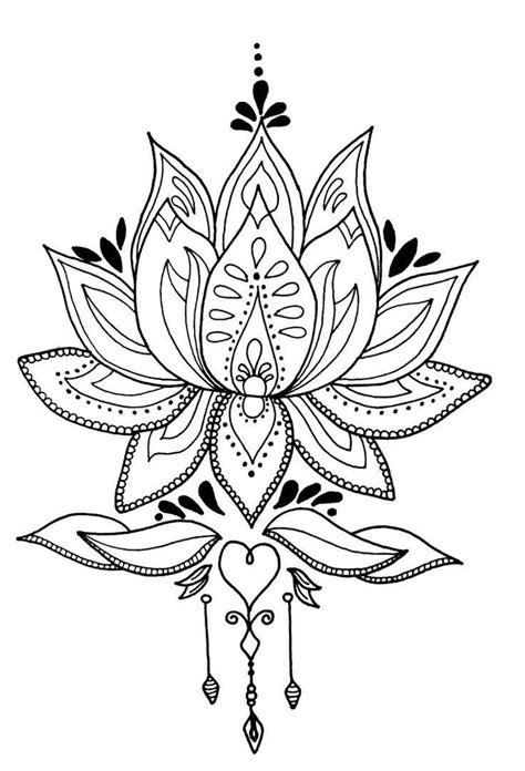 lotus flower coloring page best of pin on coloring pages in 2022 ...