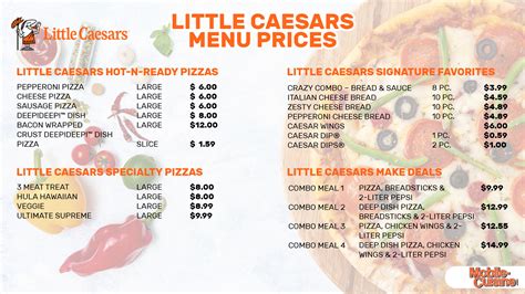 Little Caesars Double Pizza Box