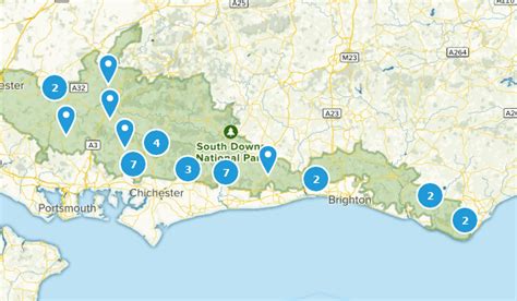 South Downs National Park Map | Campus Map