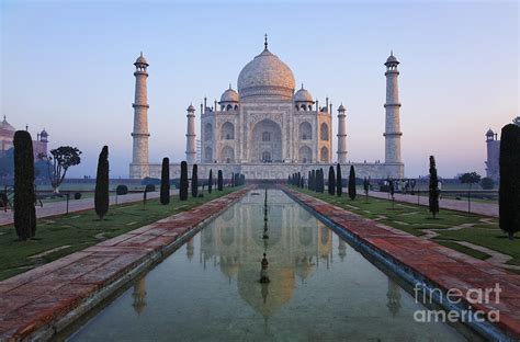 Taj Mahal Reflection Photograph by Robert Preston - Pixels