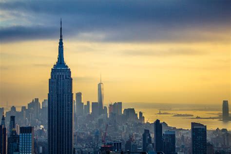 Empire State Building Skycrapper In New York Wallpaper,HD World ...