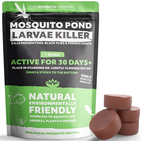 Buy The Mosquito Company, Mosquito Pond Larvae Killer, Natural ...