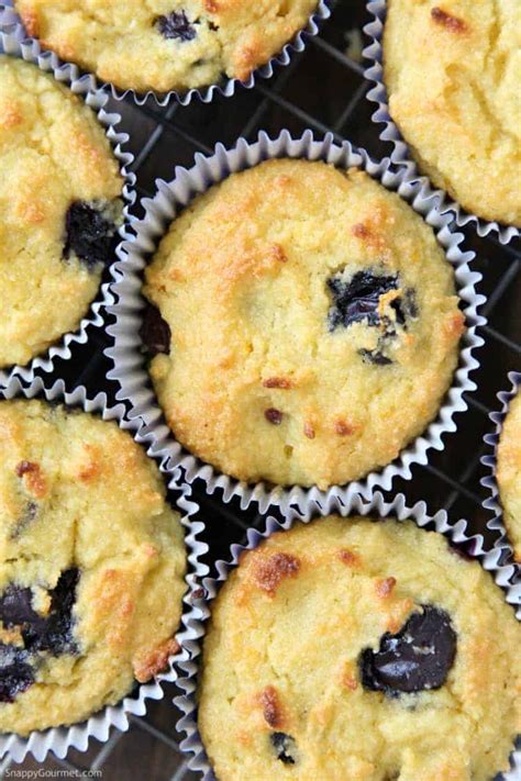 Almond Flour Blueberry Muffins Recipe - Snappy Gourmet