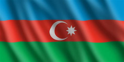 Flag Of Azerbaijan - The Symbol Of Islamic and Turkish Cultu