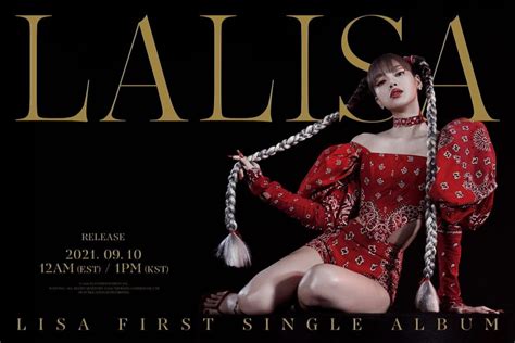 ลิซ่า BLACKPINK ปล่อยโปสเตอร์ทีเซอร์อัลบั้มเดบิวต์เดี่ยว "LALISA ...