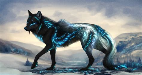 Canis Lumen - Custom design by KhaliaArt on DeviantArt | Criaturas ...