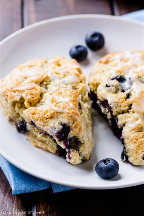 Blueberry Buttermilk Scones | i am baker