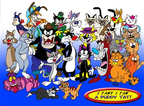 Cartoon Cats by MatthewHunter on DeviantArt