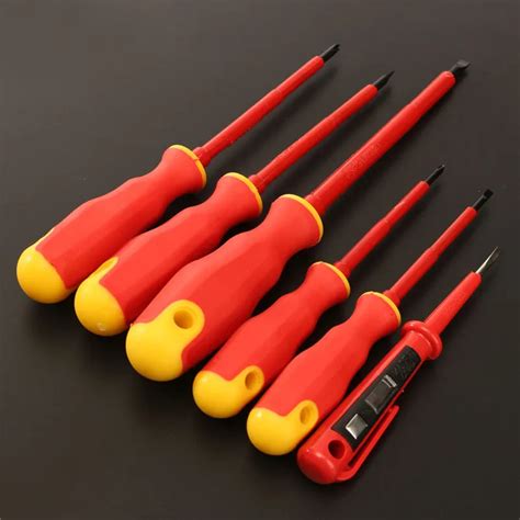 Aliexpress.com : Buy 6Pcs/set Insulated Practical VDA Electricians ...