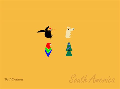 The 7 Continents: Animal Logos on Behance