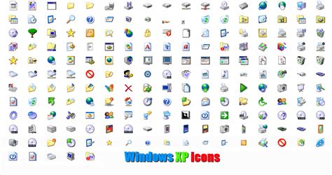 Windows XP icons by GothaGo229 on DeviantArt