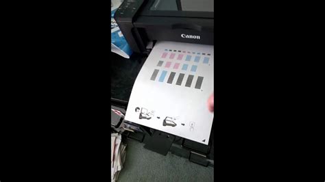 Canon My Printer - Print Cartridge Alignment - YouTube