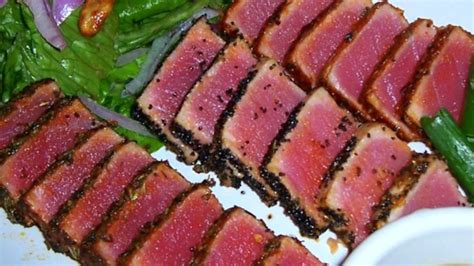 Seared Ahi Tuna Steaks Recipe - Allrecipes.com