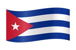 Cuba flag vector - country flags