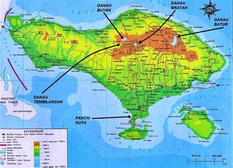 Peta Bali Lengkap dengan Nama Kota - Lamudi