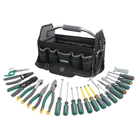 Commercial Electric Electrician's Tool Set (22-Piece) CE180607 - The ...