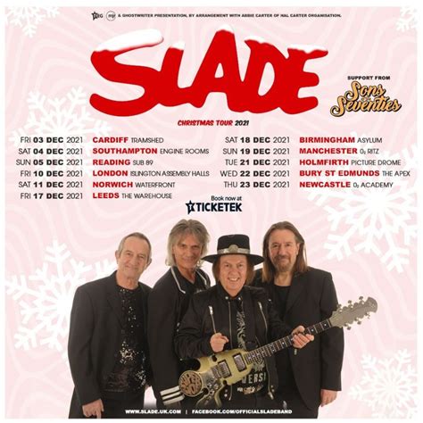 Slade Postpone Christmas Tour Until 2021