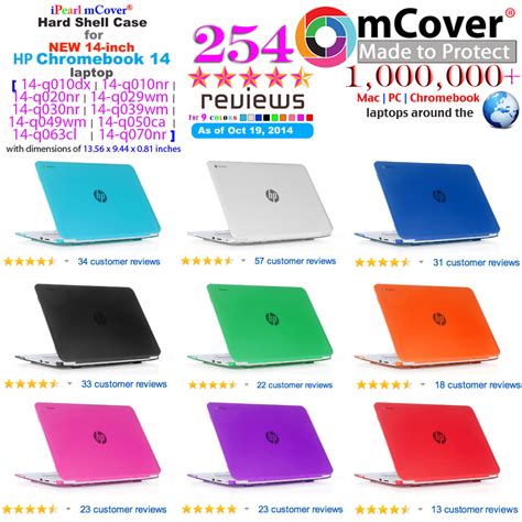 iPearl mCover® Hard shell case for 14-inch HP Chromebook 14 G2 Qxxx ...