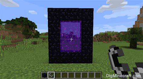 How to make a Nether Portal in Minecraft