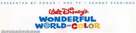 Davelandblog: 1966: Walt Disney’s Wonderful World of Color