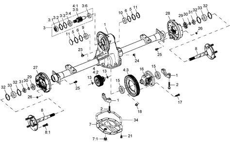 Go Kart Rear Axle Diagram