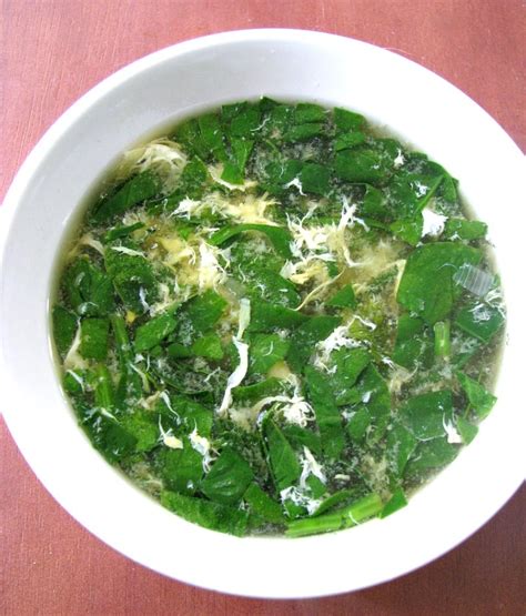 Spinach Egg Drop Soup - Rants From My Crazy Kitchen