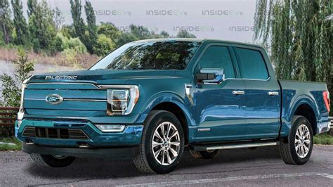 Ford F-150 Electric Pickup Rendered Based On Newly Revealed Truck