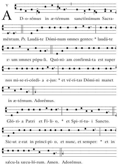 Adoremus in aeternum | Gregorian Chant Hymns