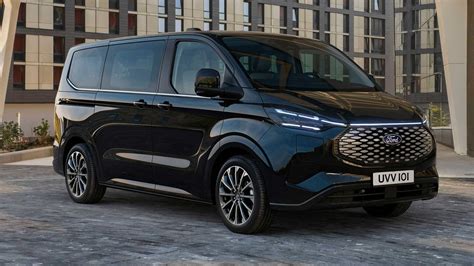 Ford Tourneo Custom Debuts With Electric Variant Offering 230-Mile Range