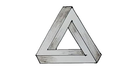 How To Draw A 3D Triangle at Drawing Tutorials