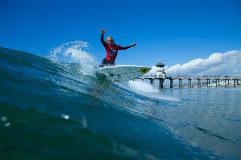 Huntington Beach Prime Series Surfers Face Wild Weather and Waves - USA ...