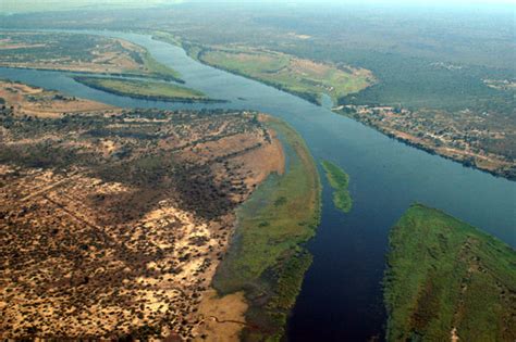 File:Zambezi River at junction of Namibia, Zambia, Zimbabwe & Botswana ...