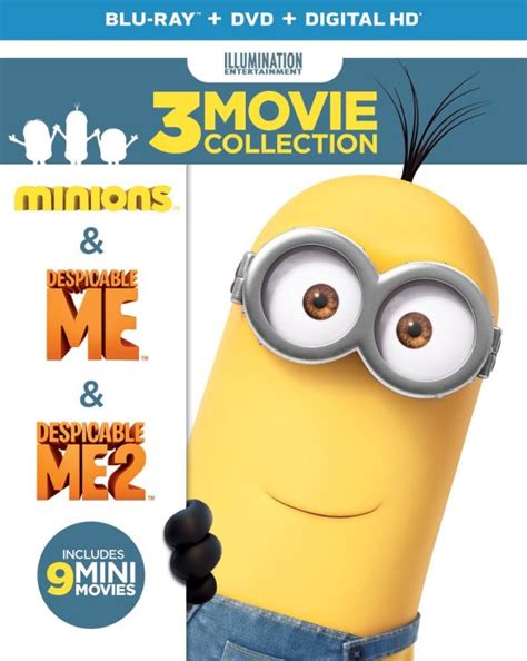 Customer Reviews: Despicable Me 3-Movie Collection [Blu-ray/DVD] [6 ...