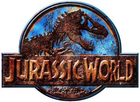 Rusty jurassic world logo by OniPunisher on DeviantArt