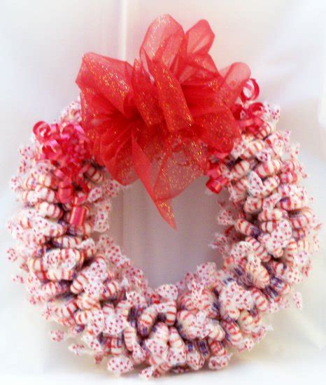 Candy - Peppermint Candy Wreath