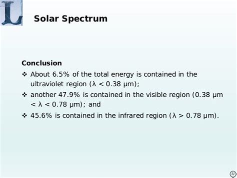 Solar radiation calculation