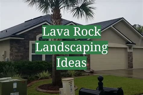 Lava Rock Landscaping Ideas - GardenProfy