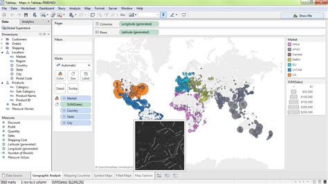 Maps in Tableau