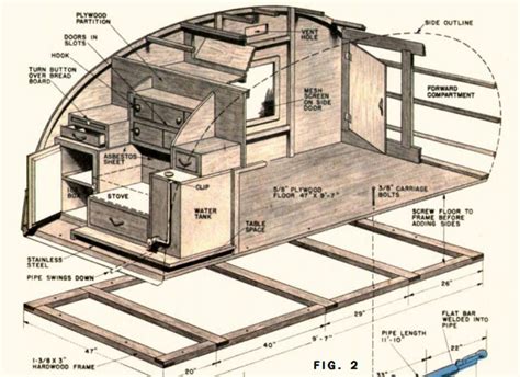 Diy Hard Floor Camper Trailer Plans - floorplans.click