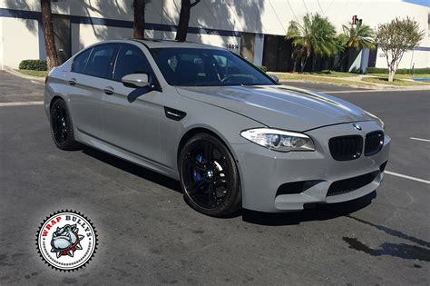 Avery Gloss Dark Gray BMW M5 Car Wrap – Wrap Bullys