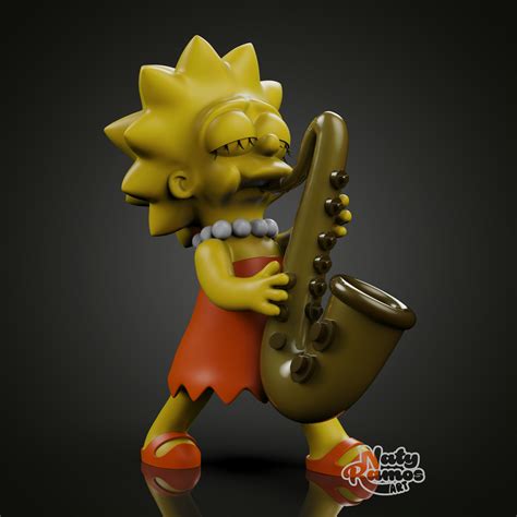 Lisa Simpson Saxophone