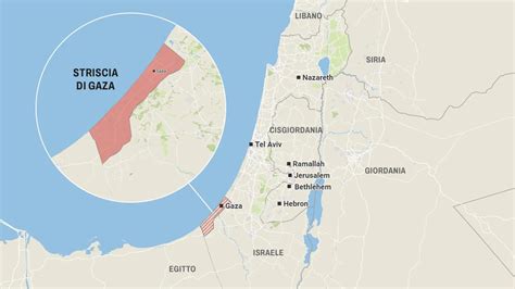 Cos’è la Striscia di Gaza e la guerra tra Israele e Hamas