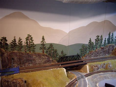 Layout Scenery Part II - Background - TY'S MODEL RAILROAD