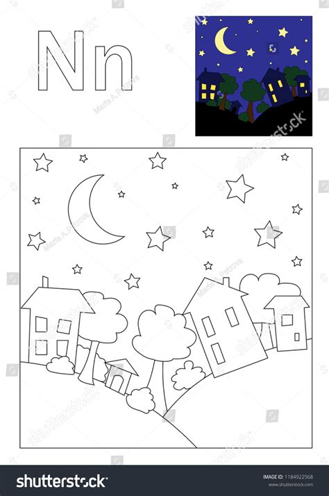 10,244 Night Sky Coloring Page Images, Stock Photos & Vectors ...