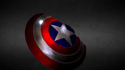 Captain America Broken Shield Wallpapers - Top Free Captain America ...