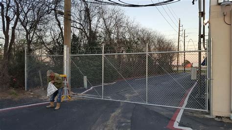 Galvanized Swing Gate Houston - Chain Fence Swing Gate