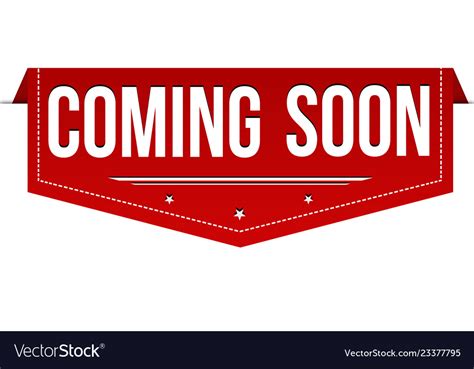 Coming soon banner design banner design Royalty Free Vector